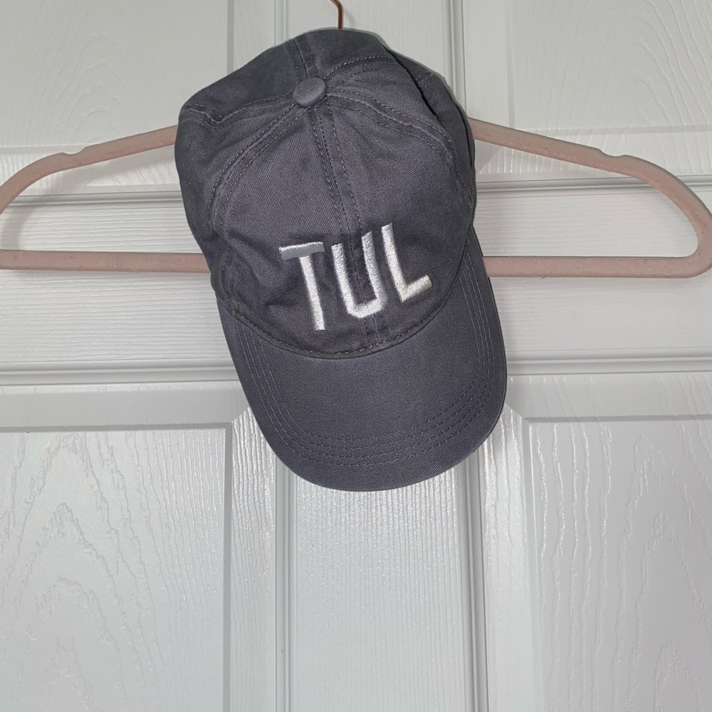 Altar'd State Navy 'TUL' Embroidered Baseball Cap